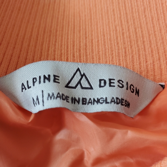 Alpine Design Puffer Vest Jacket Women's Medium Shortie - Picture 3 of 4